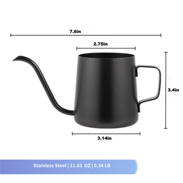 Pour Over Kettle Gooseneck Long Narrow Spout - Image 4